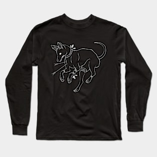 hunter minimal Long Sleeve T-Shirt